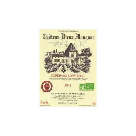 Château Vieux Mougnac - Bordeaux Supérieur 2012